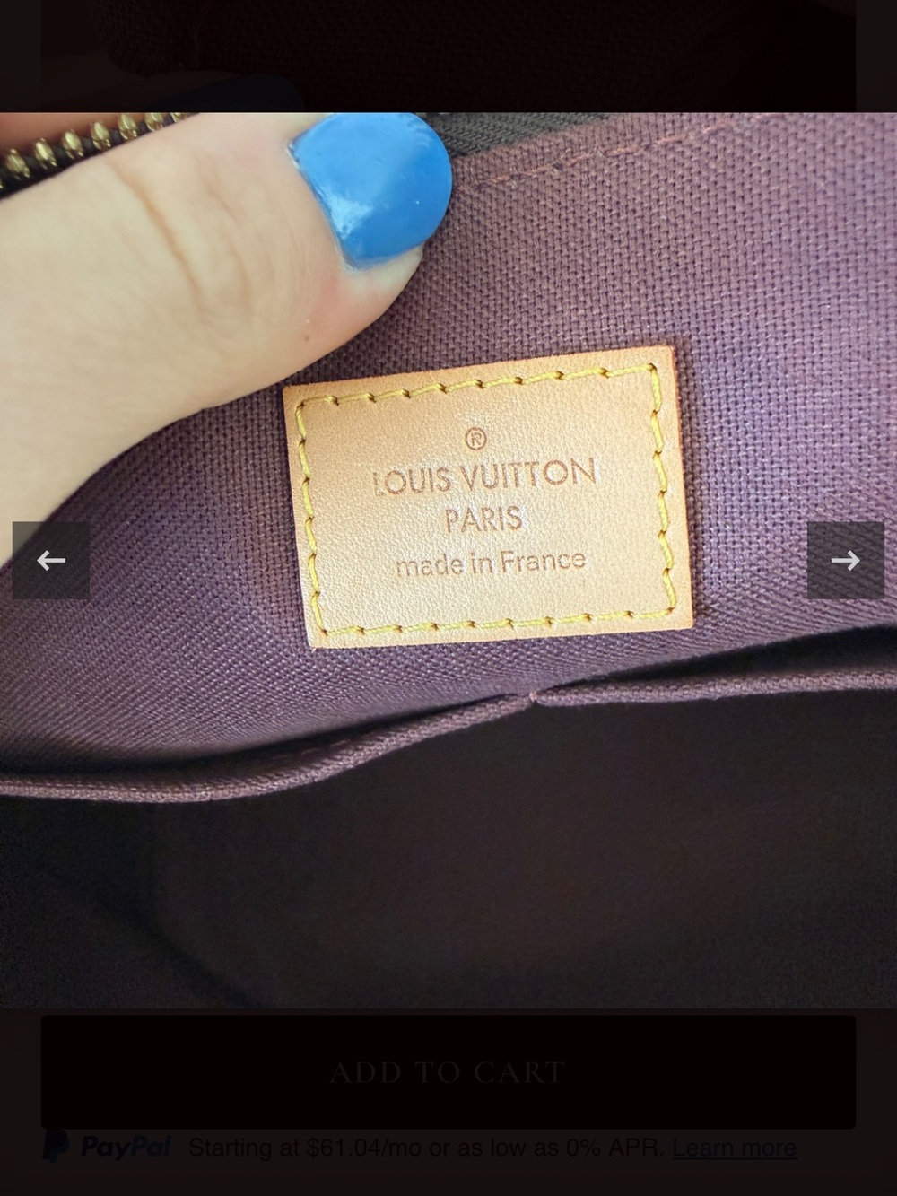 Authentic Louis Vuitton Turenne MM - Picture 11 of 16